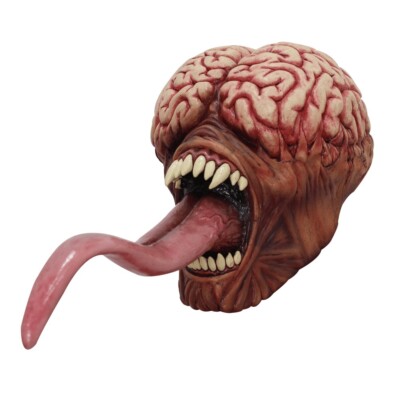Licker Maske Aus Resident Evil – Gruselige Latex-Maske Für Halloween & Horror-Partys, Offizielles Lizenzprodukt