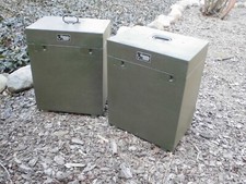 2 x alte Bundeswehr Kiste Holzkiste Transportkiste Holzbox  335x235x435mm