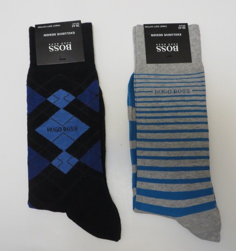 Calcetín Hugo BOSS Clásico Crew Para Hombre Talla 7 - 13 Algodón Suave Paquete de 2 Diseño - Imagen 119 de 150