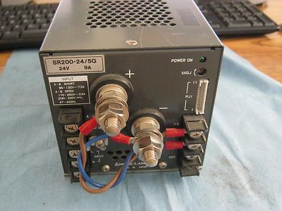 Nemic-Lambda: SR200-24/5G Netzteil, Geprüft Gut. 24V, 5A 