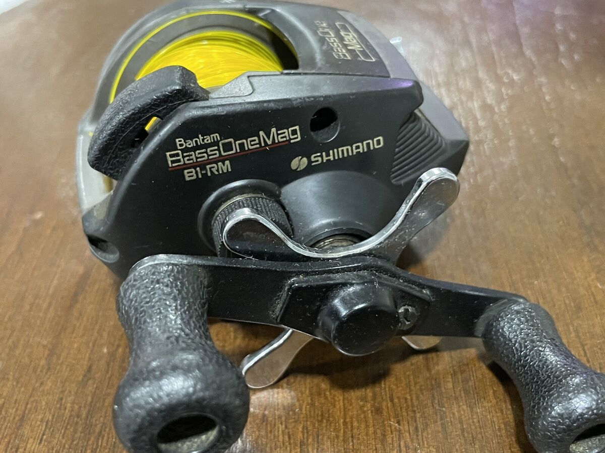 Vintage Shimano Bantam Bass One Mag B1-RM Fishing Reel | eBay Vintage Shimano Bantam Bass One Mag B1-RM Fishing Reel | eBay