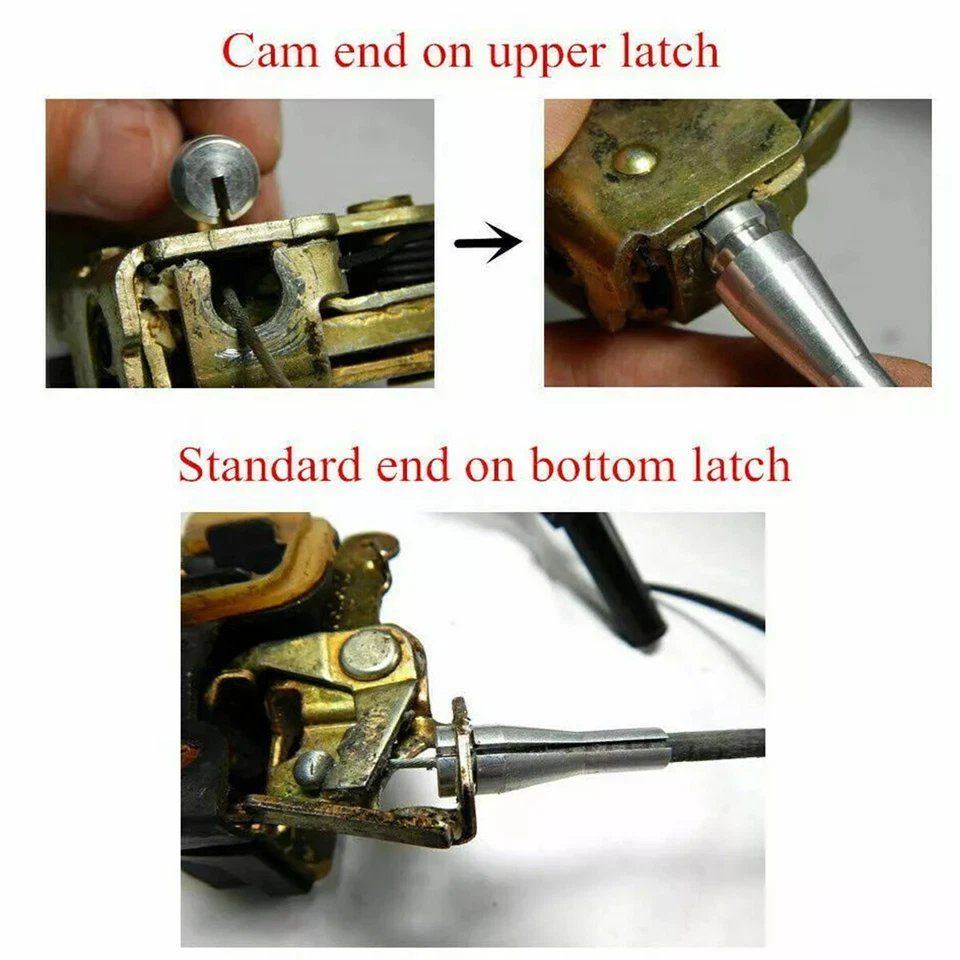 16 piezas Manija de puerta trasera Cierre Cable Reparación Extremos Fijar Puertas Se Adapta a Camioneta Ford Ranger Foto 4 de 4