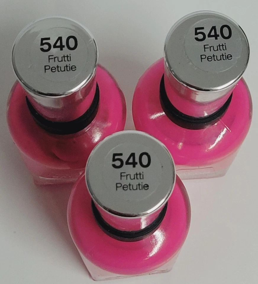 3 X SALLY HANSEN Complete Salon Manicure Nagellack 540 Frutti Petutie NEU - Bild 2 von 2