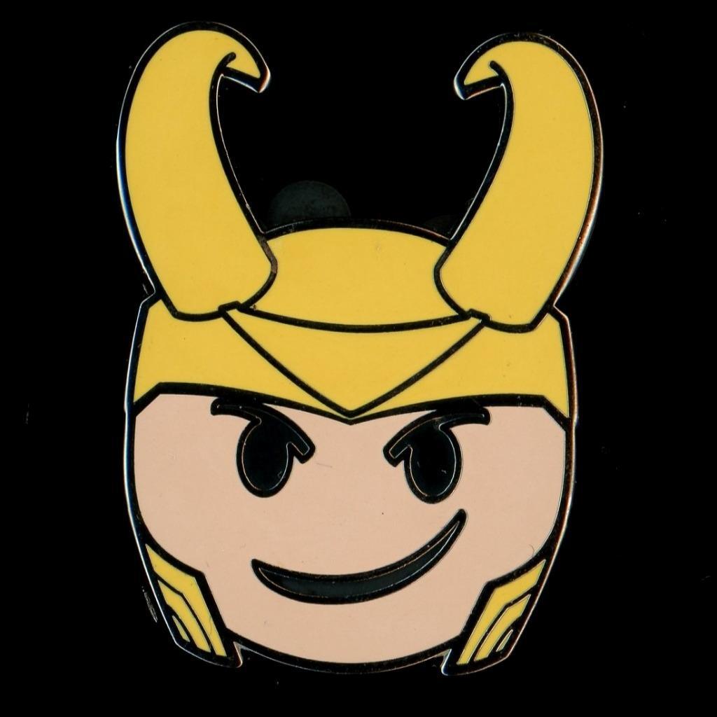 SDCC Comic Con 2017 Loki Emoji Avengers Marvel LE Disney Pin