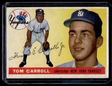 1955 Topps Tom Carroll #158