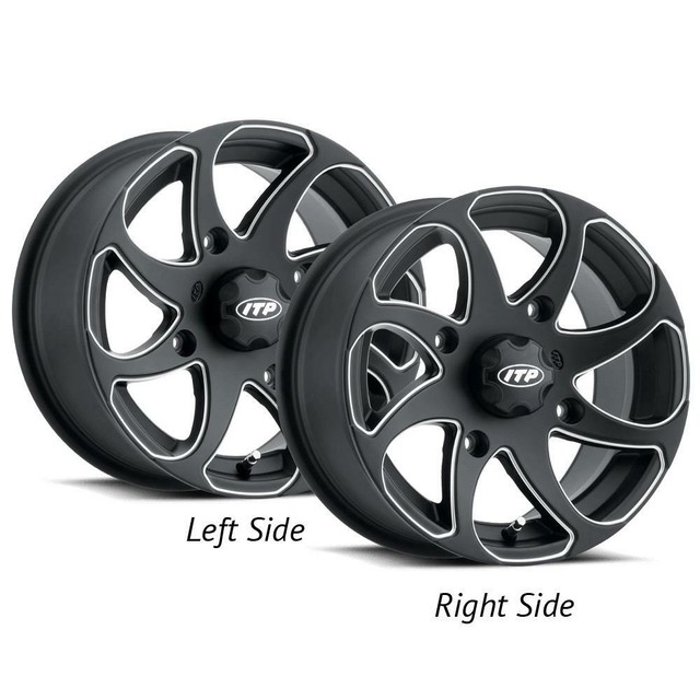 ITP 1422326727BR Twister Wheel, 14x7mm 5+2 Offset 4/110 Matte