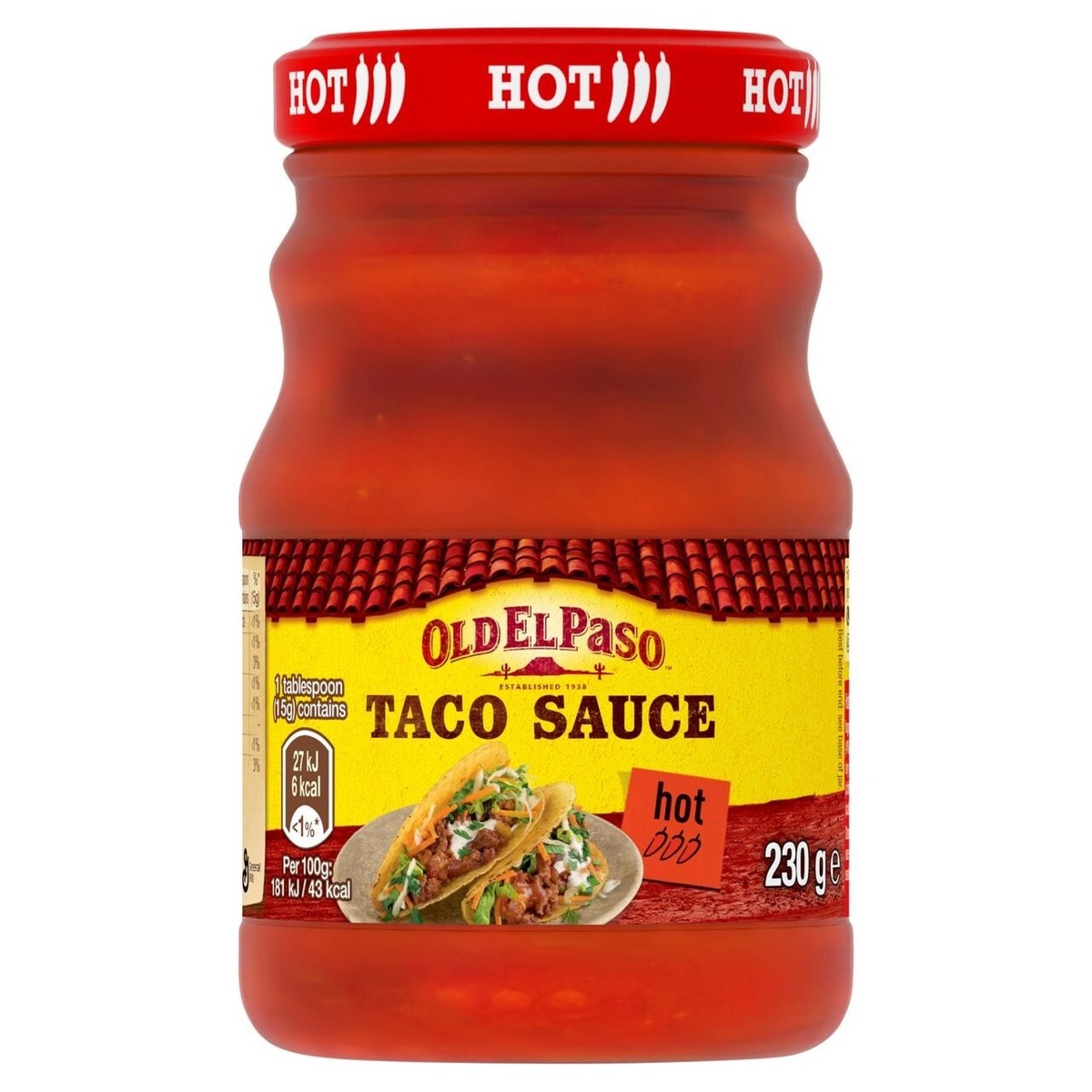 Old El Paso Taco Sauce Hot 20個セット Old El Paso Hot Taco Sauce 230g | eBay