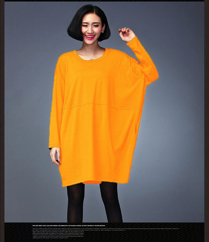 DA Oversized Womens Ladies Stylish Baggy Quality Batwing Long Sleeve Top Jumper - Picture 13 of 21