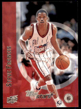 STEVE FRANCIS HOUSTON ROCKETS TOPPS  2000-01 TOPPS STARS  #80