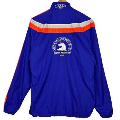 Adidas 2015 Boston Marathon Anthem Men's Jacket Style S87656 Size
