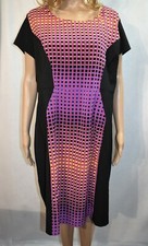Lane Bryant Multi-color  Sheath Dress Size 28