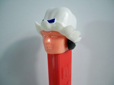 K22i05531 PEZ BETSY ROSS NO FEET RED STEM AUSTRIA VINTAGE ORIGINAL