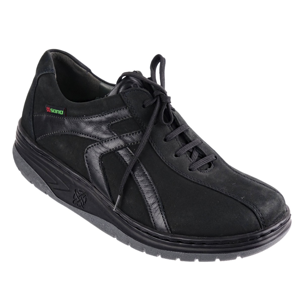 MEPHISTO SONO Sz 6.5 Women Black Worn once Sneakers Nubuck Leather