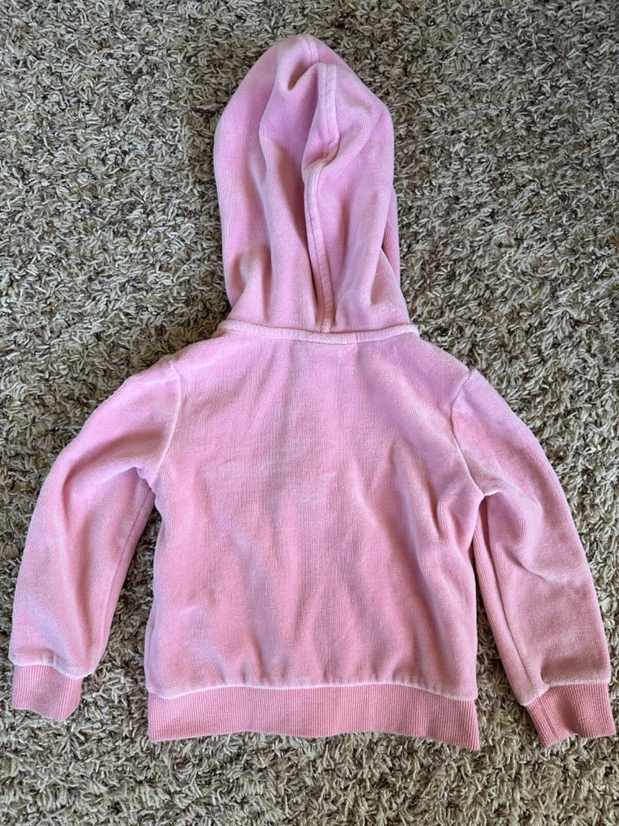 Pink velvet online zip up jacket