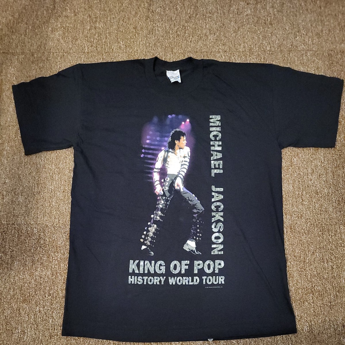 美品　MICHAEL JACKSON THIS IS IT Tシャツ　ブラック 00s Michael Jackson THIS IS IT T-shirt | 古着屋 grin days