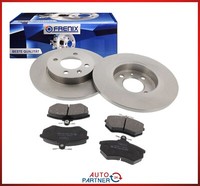Bremsscheibe 256Mm + BelÄGe Vorne FüR Vw Golf Iii Vento + Passat 35I + Caddy