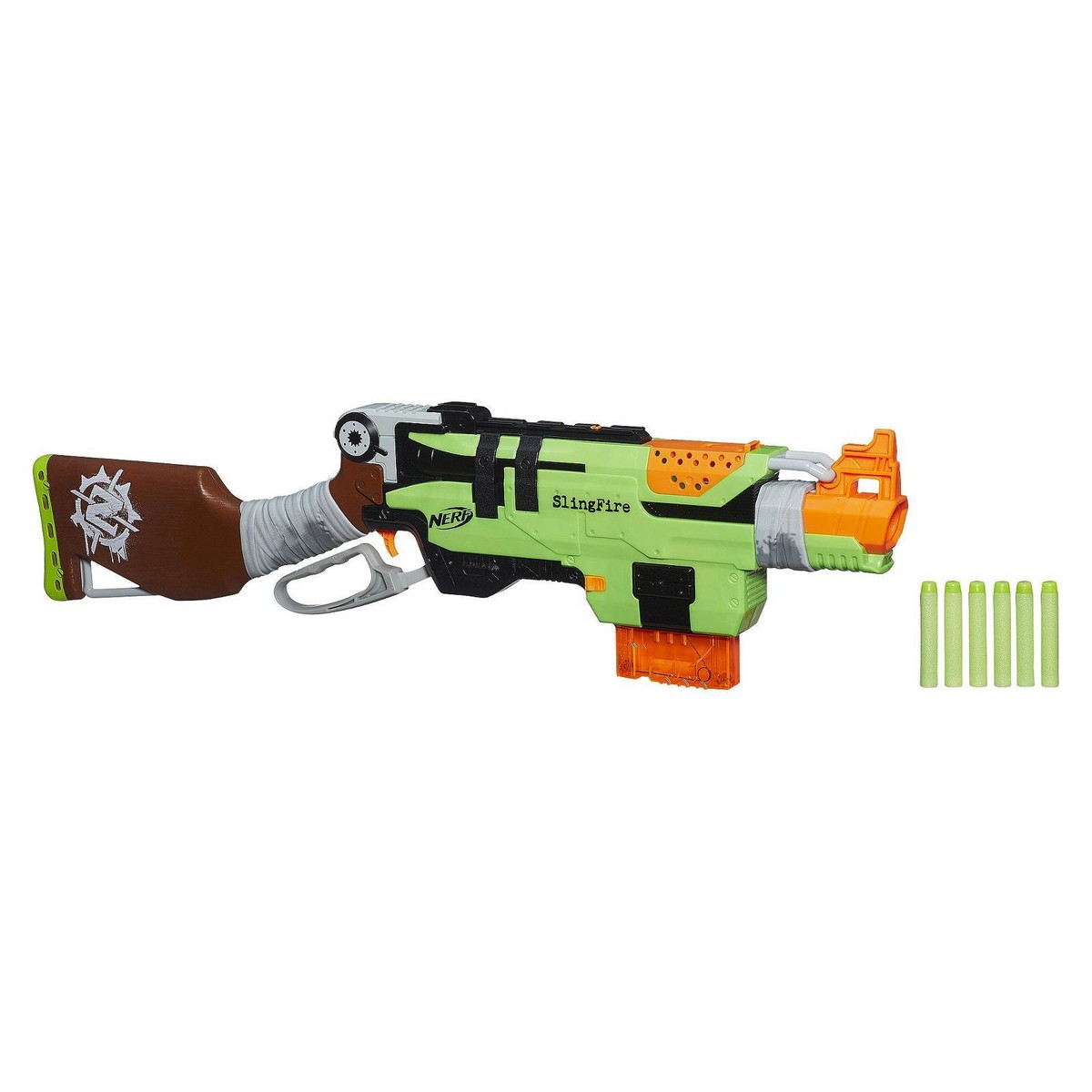 NERF ZOMBIE STRIKE SlingFire Blaster 634154127490| eBay