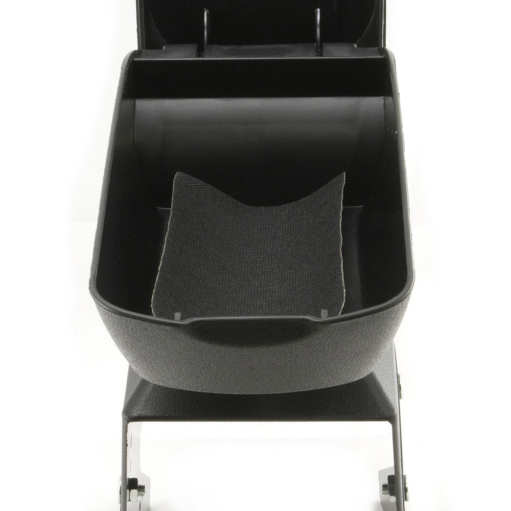 Black Armrest For BMW 1 3 5 7 Series E21 E28 E30 E34 E36 E39 E46