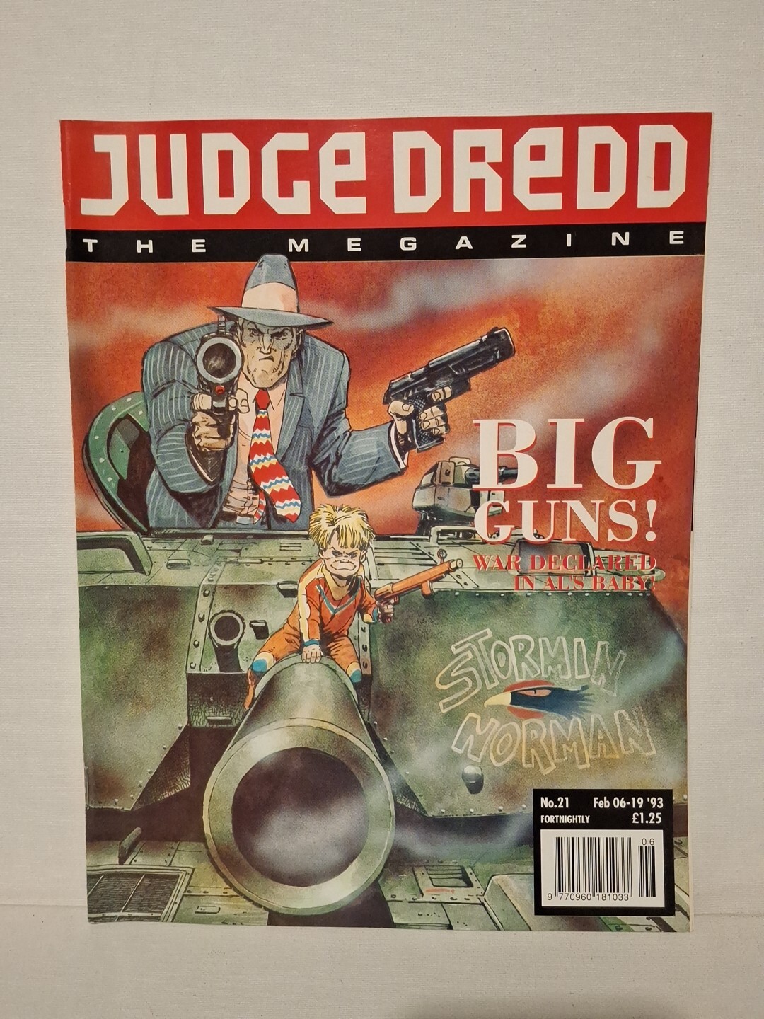 Judge Dredd The Megazine #21 1993 Fleetway