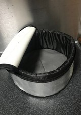 Bread Roti/Tortilla/Naan Warmer Basket, Zip Jude Black/Beige/Brown/Silver