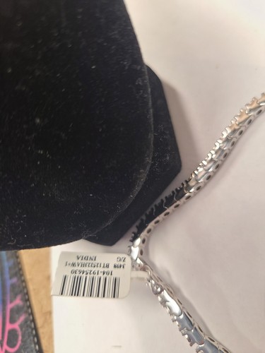 1/2 CT. T.W. Diamond Tennis Bracelet in Sterling Silver - 7.25" - Picture 3 of 3