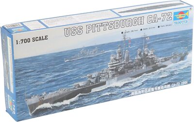 Trumpeter Scale Models 5726 1/700 USS Pittsburgh CA72 Heavy Cruiser 1943 Model S