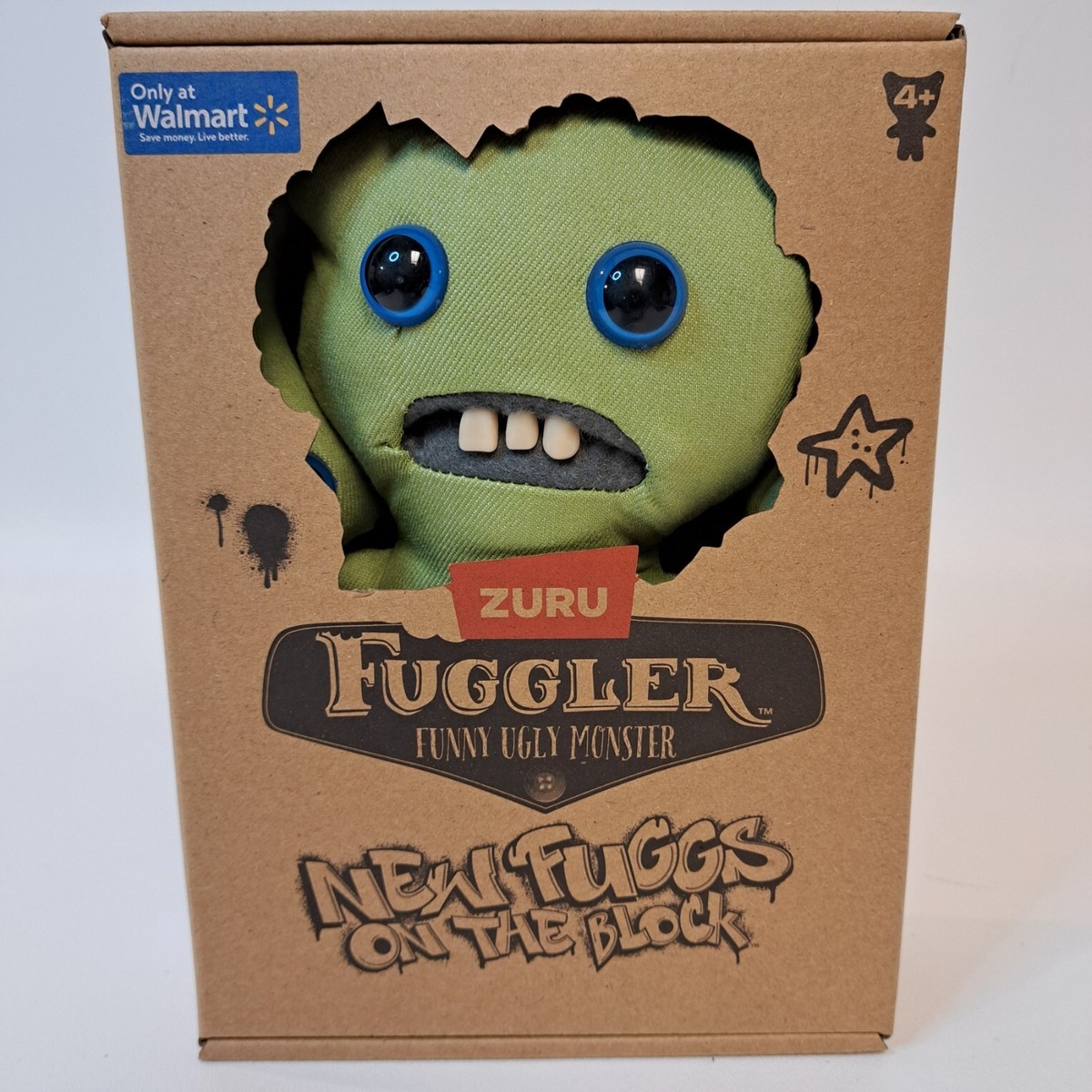 ZURU Fuggler Funny Ugly Monster 未開封 海外購入 ZURU Fuggler NEW FUGGS ON THE BLOCK Foolish Four Eyes Funny