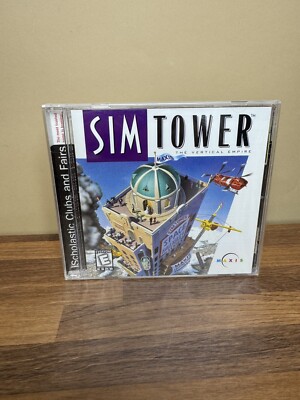Sim Tower Pc Game Computer Rare ScholasticClubs And Fairs Version edition SEALED