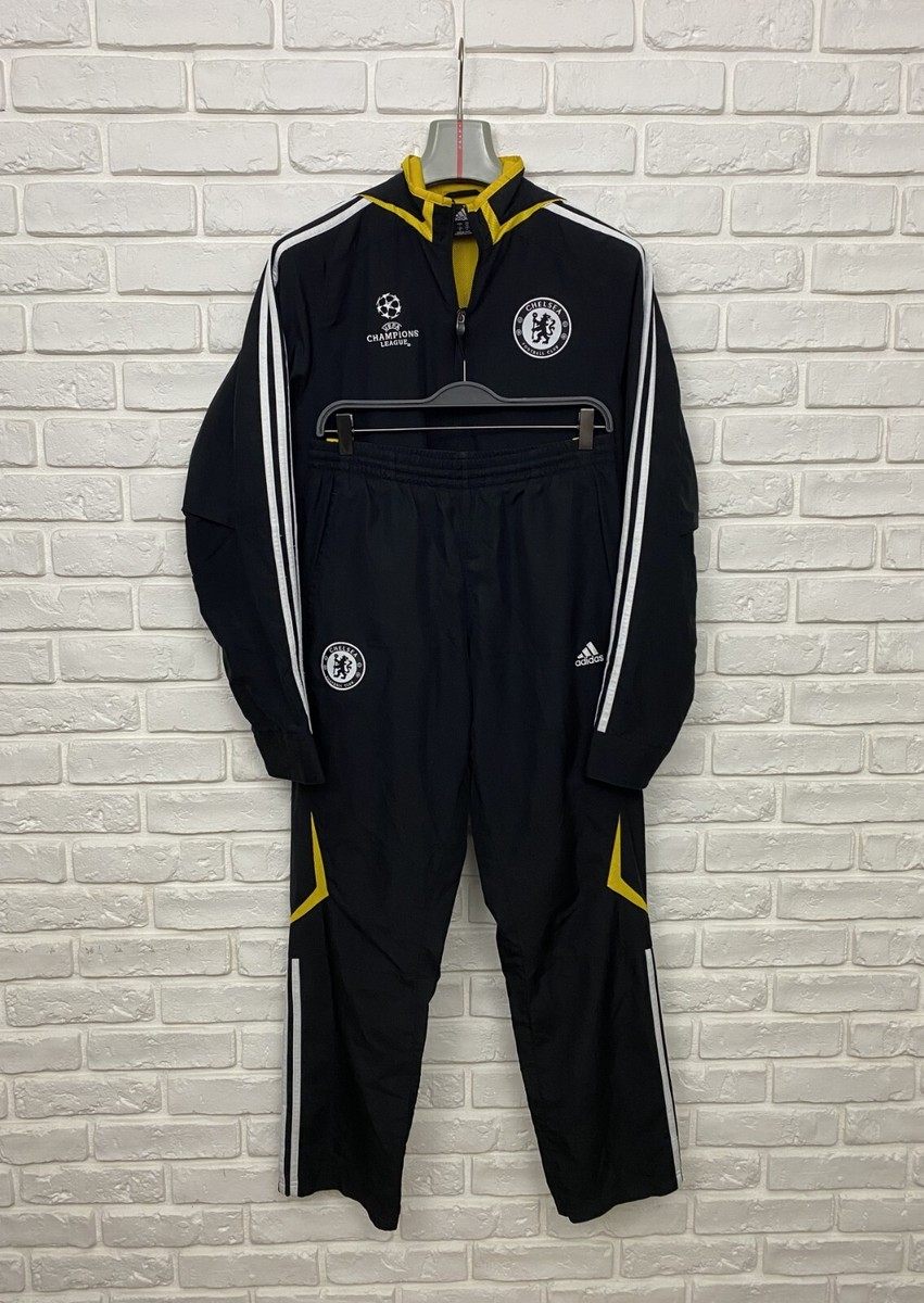 Chelsea FC Adidas 2008 2009 Uefa Tracksuit Football Suit Chelsea FC Adidas 2008 2009 Uefa Tracksuit Football Suit