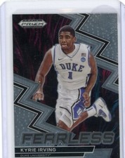 2023-24 Prizm Draft Picks Basketball Kyrie Irving Fearless Duke DALLAS