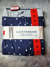 LUCKY   BRAND Straight Leg Lounge Pant With Drawstring And Pockets 2PACK