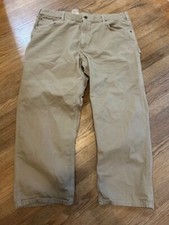 Men's Size 42x30 Carhartt Carpenter Loose Fit 100 Cotton Pants 59 