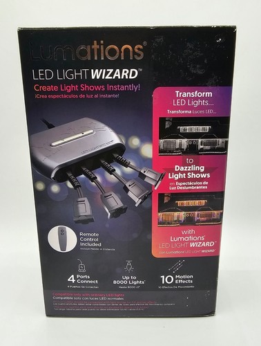 Luminations LED Light Wizard connect 8000 Lights 10 Motion Effect Timer w/Remote - Picture 6 of 15