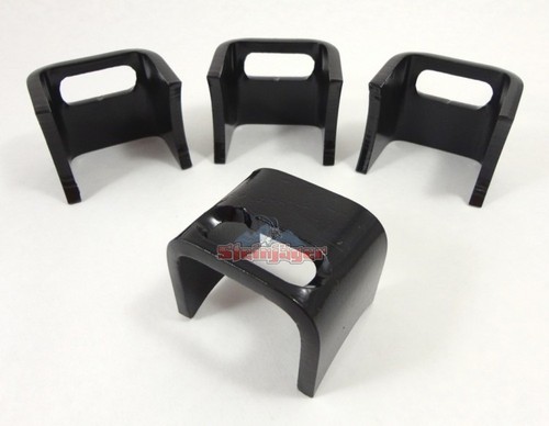 Front And Rear Axle Weld On Tie Down Brackets for Jeep Wrangler TJ 1997-2006  - Foto 1 di 4