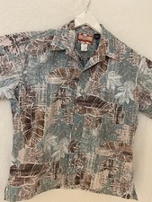 Vintage Hawaiian aloha shirt RJC large 100 cotton w/Free shipping