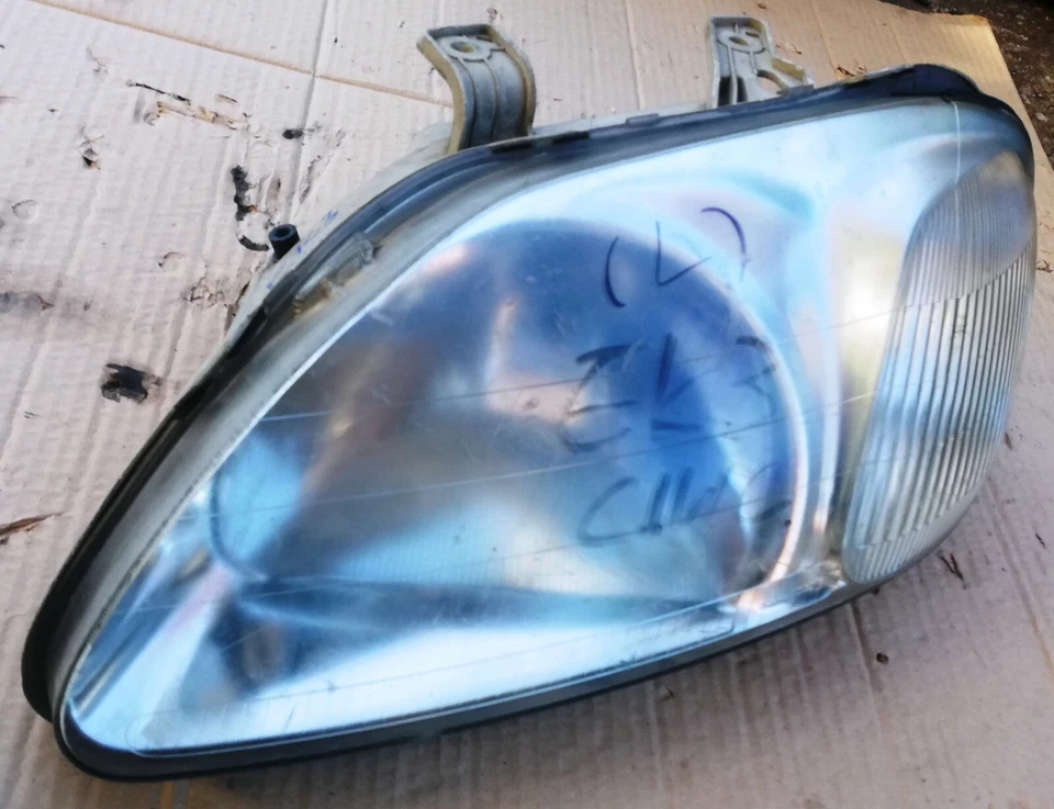 FARO JDM 033-6690 (LENTE PLÁSTICO) HONDA CIVIC EK3 MODELO 1996 99 LH LADO IZQUIERDO Foto 2 de 4