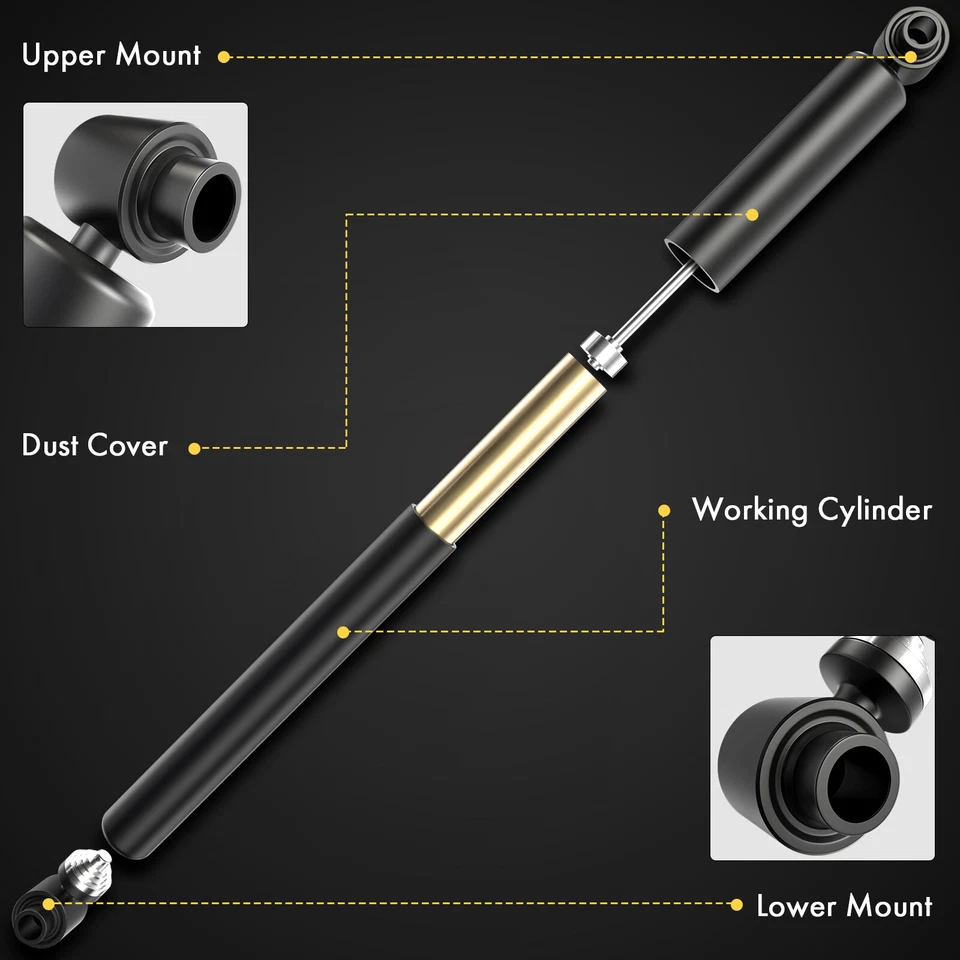 2x Amortiguador trasero A-Premium para Avanti II Buick Centurion Electra LeSabre Foto 2 de 4