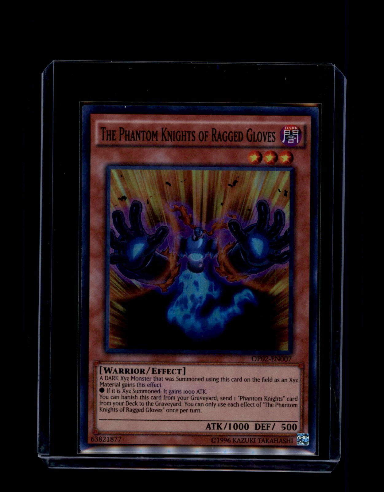 Yu-Gi-Oh! The Phantom Knights of Ragged Gloves OP02-EN007 (SR) 1st Ed