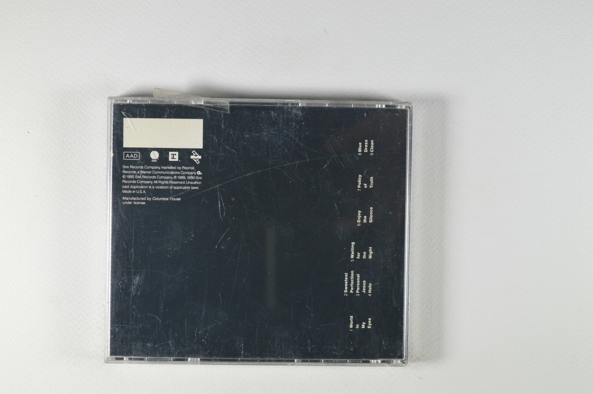 DEPECHE MODE VIOLATOR CD LIKE NEW SIRE REPRISE BLANK BARCODE/CLUB