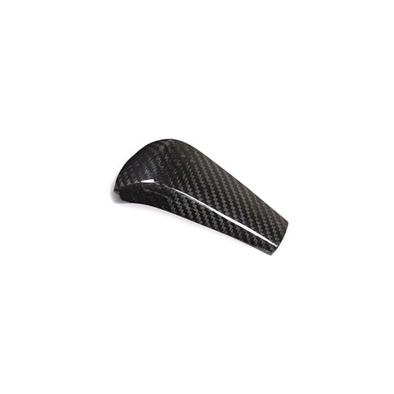 For BMW 1 Series E81 07-11 Dry Carbon Fiber Middle Console Gear Shift Knob Cover — 第 2/4 张图片