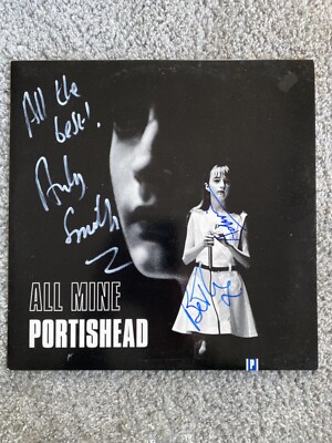 Portishead All Mine Beth Gibbons Signed Vinyl LP Signiert Autogramm