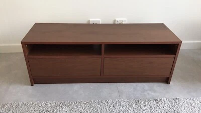 Ikea Low Tv Table With Drawers Entertainment Tv Units Gumtree