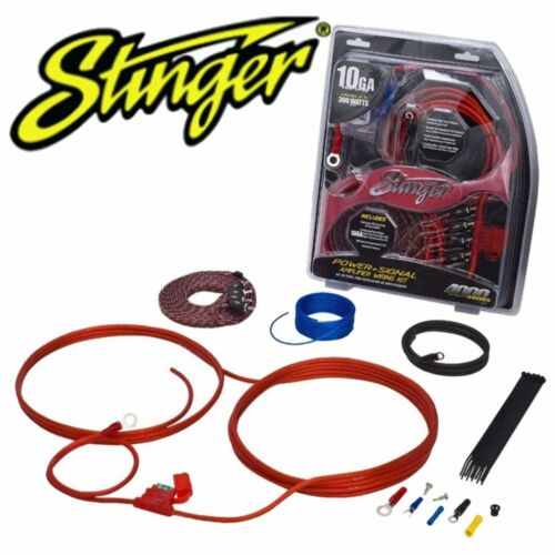 NEW Stinger SK46101, 10 AWG  Power & Signal Amplifier Installation Wiring Kit - Picture 1 of 1