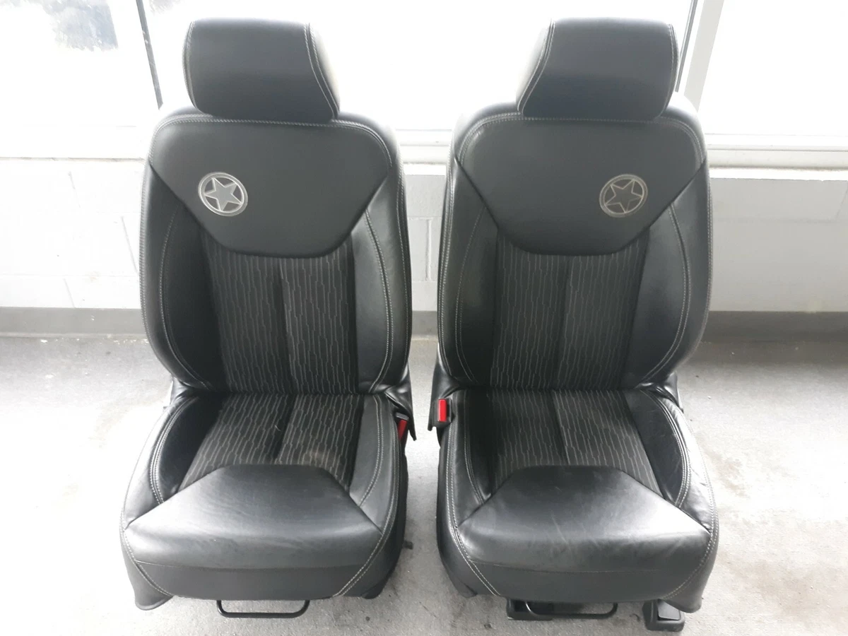 2013 Jeep Wrangler JK Oscar Mike black front seats | eBay 