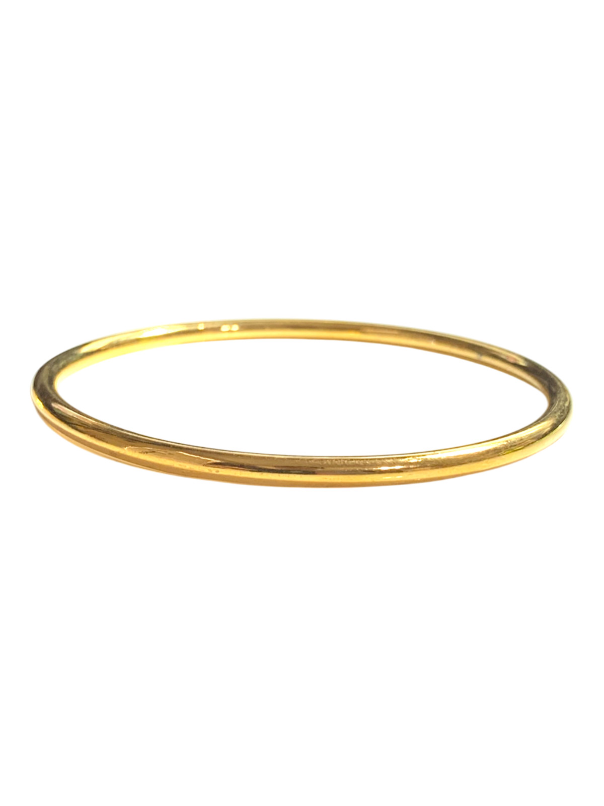 Monet Gold Stackable Bangles Polished & Etched Si… - image 11