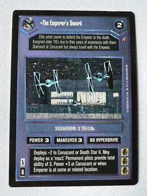 Star Wars CCG DS2 The Emperor's Sword