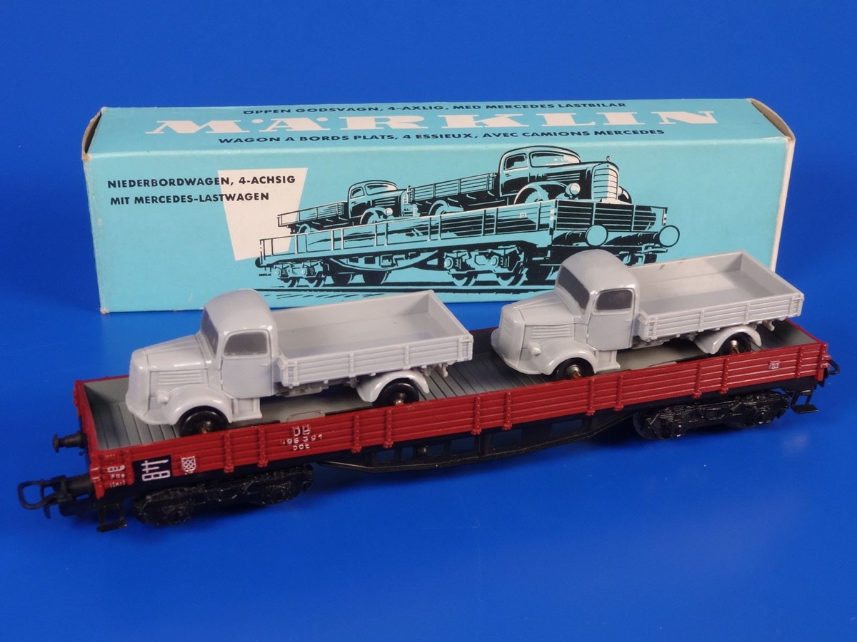 HOゲージ　marklin 4735.908 H0 AC 貨車 MARKLIN H0 - 4659 - CONTAINER TRUCK - HAPAG LLOYD (75)/ EXC