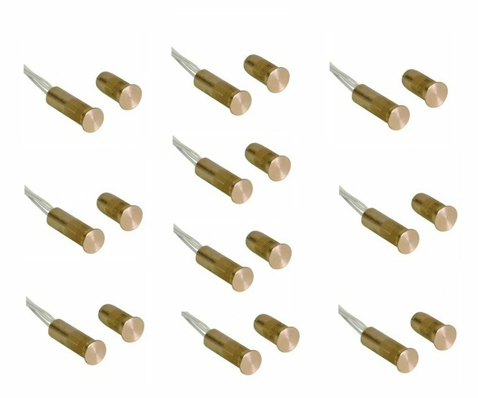 COOPER SAFETY Eaton kit 10 sensori contatto NC incasso ottone - CSA414-CTF