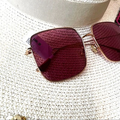 Dior Gold Sunglasses w/ Pink Lenses, “So Stellaire 1/S”, NIB  display picture 1