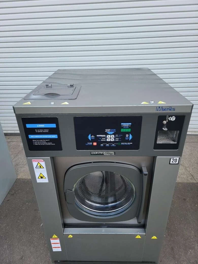 Continental Girbau EM055C11321111 55 lbs Coin Op Washer SN